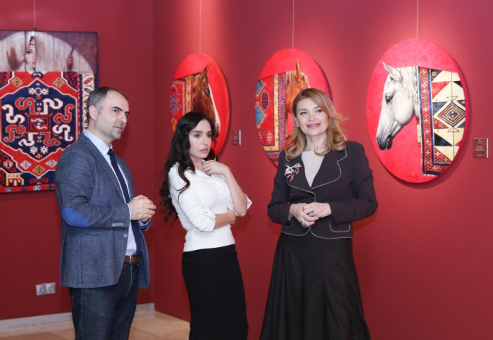 Vice-President of Heydar Aliyev Foundation Leyla Aliyeva visits Azerbaijan National Carpet Museum