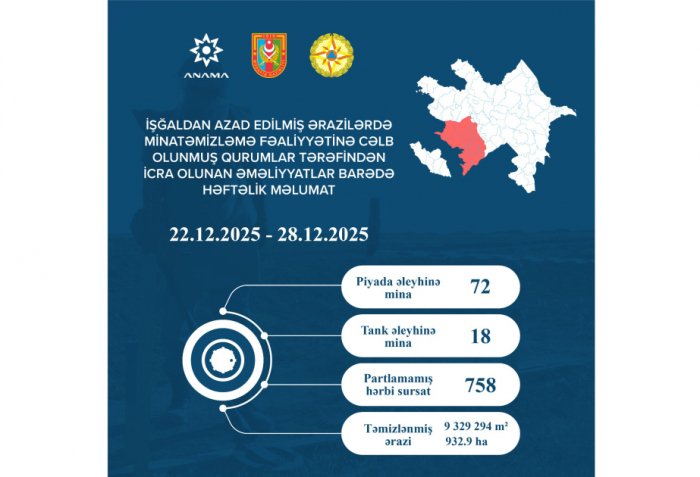 ANAMA neutralizes 90 mines and 758 UXOs over past week