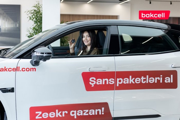 Şans paketi əldə et və Bakcell-dən “Porsche Cayenne” qazan!  
