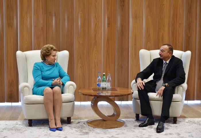    Valentina Matviyenko İlham Əliyevə məktub ünvanlayıb   