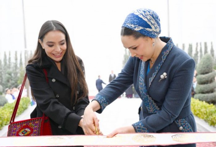 Leyla Aliyeva attends opening of Awaza branch of Charitable Foundation for Assistance to Children in Need of Guardianship in Turkmenistan