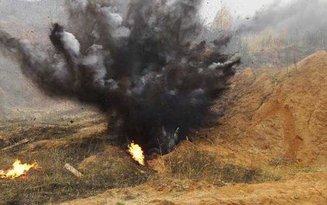   Traktorfahrer, der in Aghdam auf eine Mine gefahren war, wurde in ein Krankenhaus in Mingachevir evakuiert  