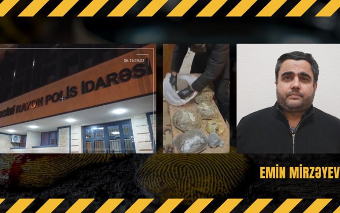 Bakıda narkokuryerdən 11 kq marixuana götürülüb