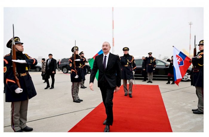 Prezidentin Slovakiyaya səfəri başa çatdı —  FOTOLAR   
