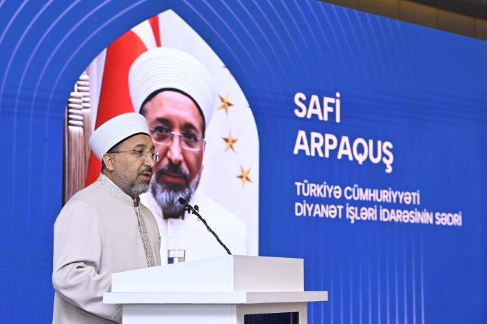    Safi Arpaquş:    "Bəşəriyyət haqq-ədalət anlayışında toplaşmalıdır" 
