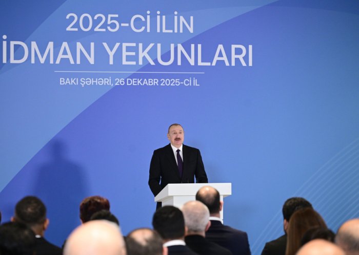  President Ilham Aliyev attends ceremony dedicated to sports results of 2025 