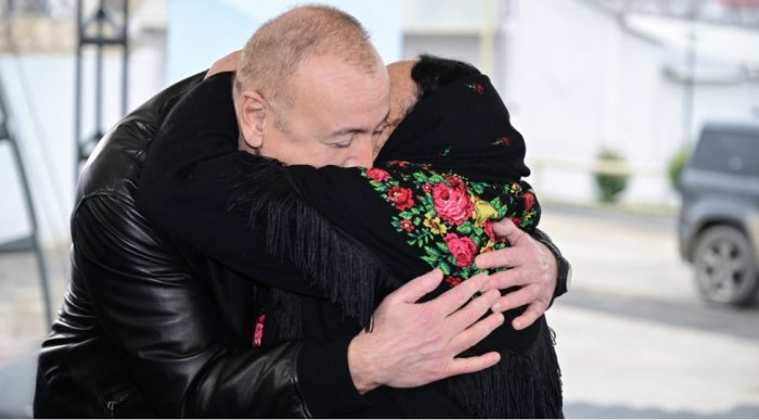 Prezident Ağdərənin Aşağı Oratağ kəndində sakinlərlə görüşüb -    FOTOLAR     
