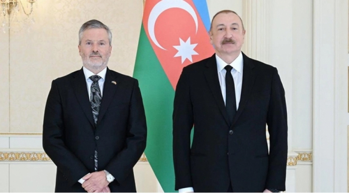 Norveç səfiri Azərbaycan Prezidentinə minnətdarlığını bildirib  

