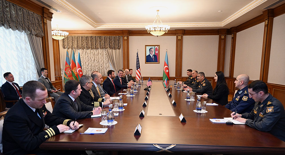   Azerbaijan and U.S. discuss enhancement of military cooperation  