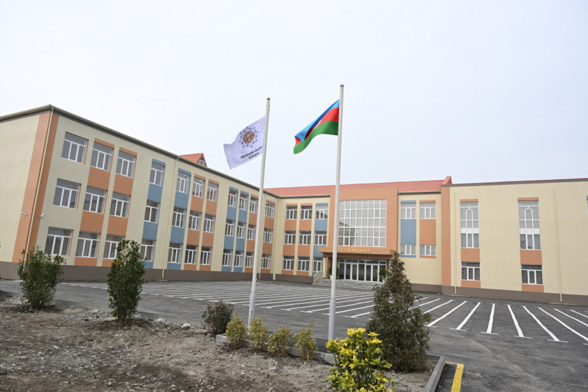 School renovated by Heydar Aliyev Foundation in Ujar commissioned