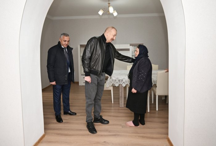    İlham Əliyev Ağdərənin Çapar kəndində   