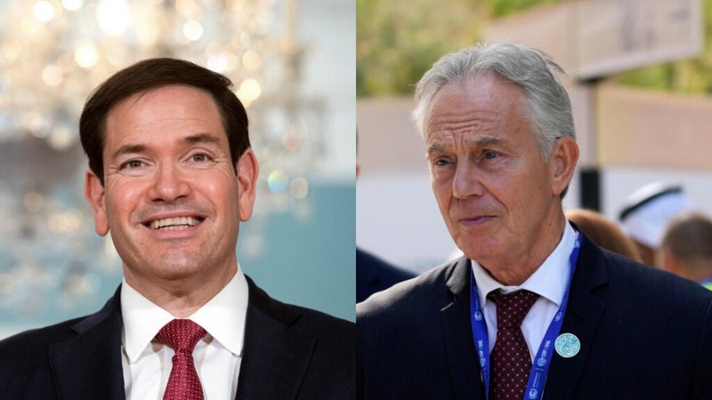 Blair and Rubio among names on Gaza 