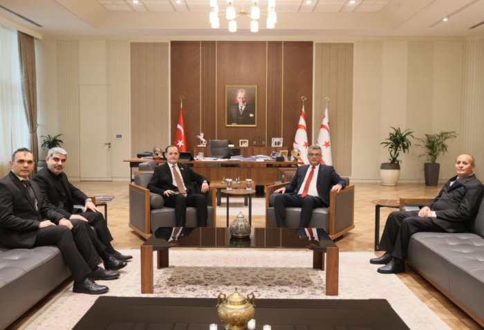 President of Northern Cyprus receives members of Azerbaijan-Cyprus Friendship Society