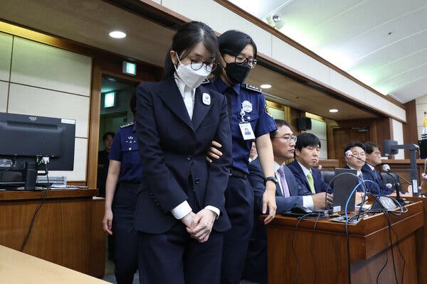 Former S. Korean first lady Kim Keon Hee sentenced to 20 months in prison
