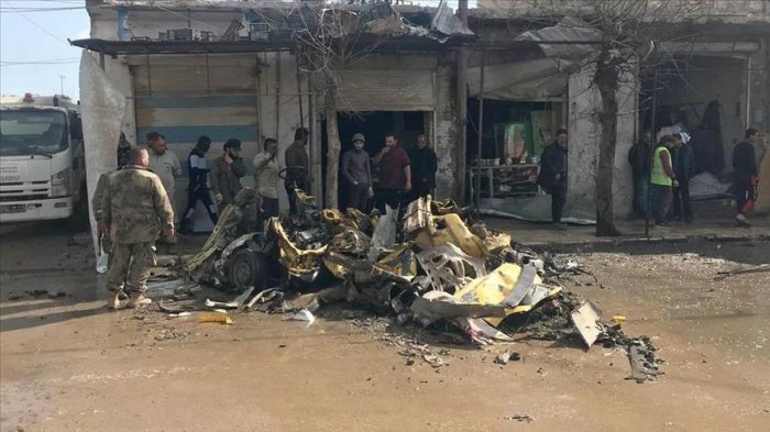 One person killed and several injured in terrorist attack in Aleppo, Syria
