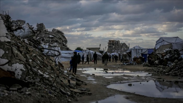 Storm kills 4, injures several others as damaged buildings collapse in Gaza
