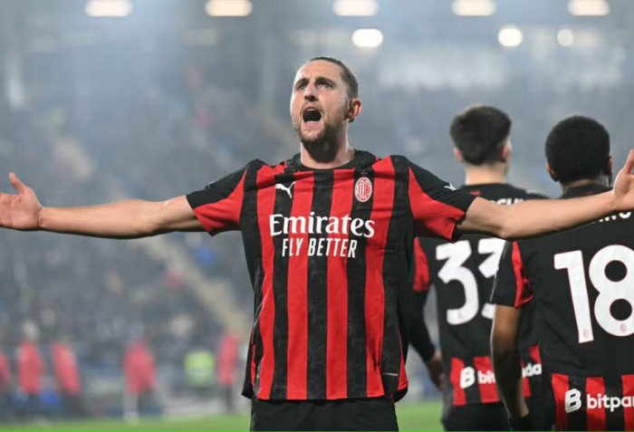 Rabiot scores twice to lead Milan to win at Como