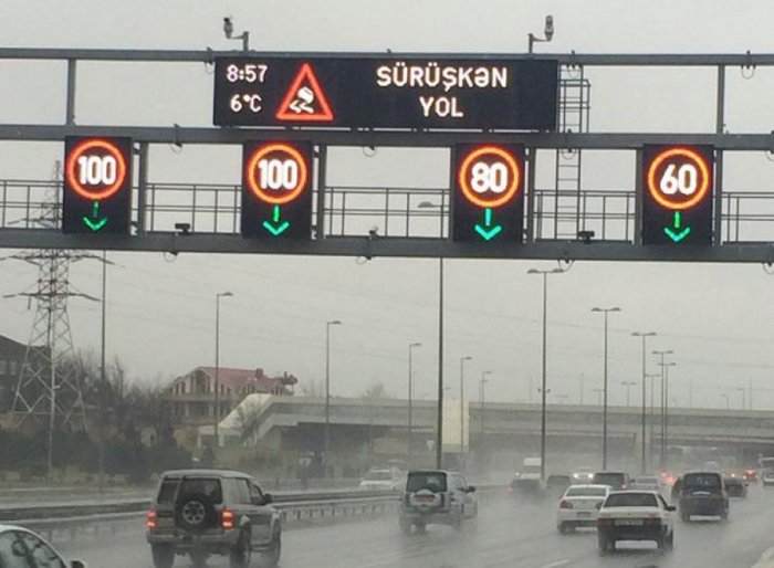 Hava Limanı yolunda sürət həddi bərpa olunub |  YENİLƏNİB 