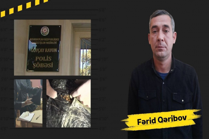 Göyçayda quldurluq edən şəxs tutulub