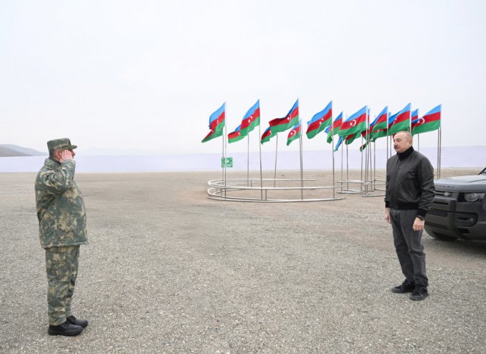 President Ilham Aliyev laid foundation stone for Special Operations Center in Aghdara district