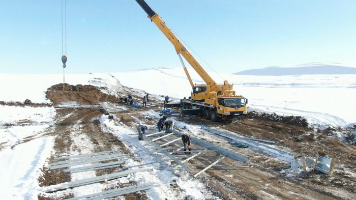  "Zəngəzur" elektrik xəttinin çəkilməsinə başlanıb 