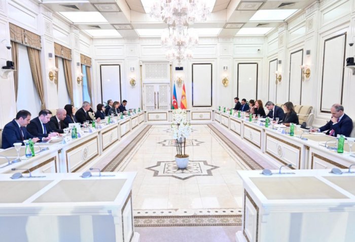 Speaker of Spanish Congress of Deputies visits Milli Majlis