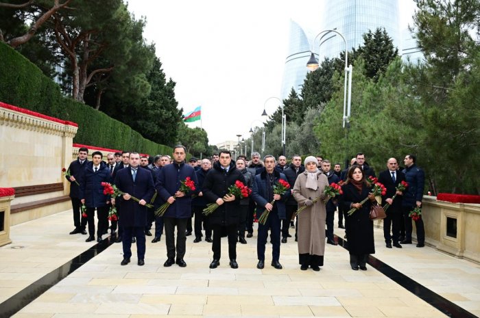 20 Yanvar şəhidlərinin xatirəsi yad edilib