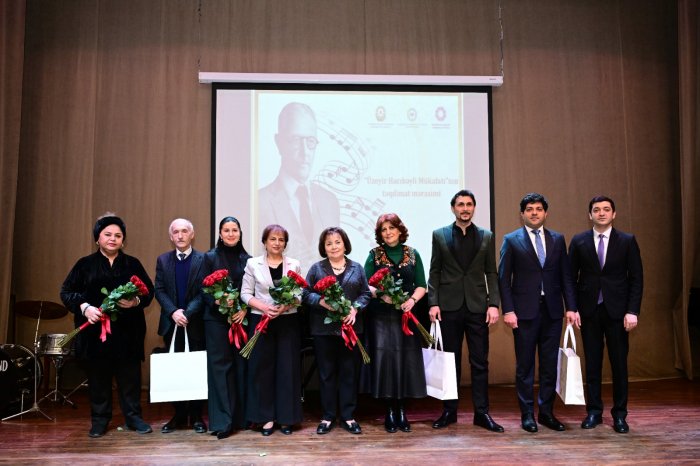 “Üzeyir Hacıbəyli Mükafatı”nın qalibləri təltif olunub  I FOTO 