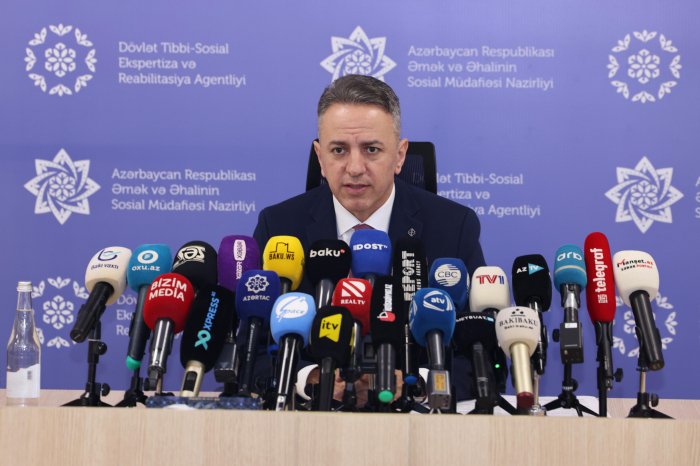    Ötən il 54,5 min şəxsə əlillik təyin edilib    I RƏSMİ      