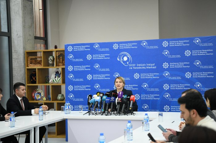 DOST İnklüziv İnkişaf və Yaradıcılıq Mərkəzindəki benefisiarların sayı məlum olub