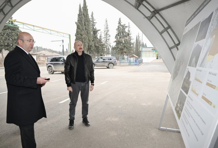 President Ilham Aliyev reviewed Master Plan of Aghdara city