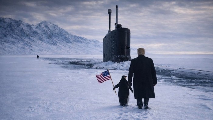 "El pinguino lo sabe": Secretario de la Marina de EE.UU. publica una imagen provocativa de Trump