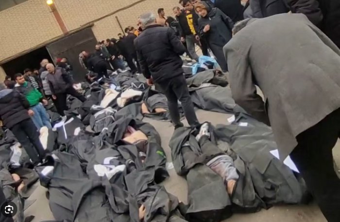  Video of bodies outside Tehran morgue raises alarm about Iran crackdown -  NO COMMENT  