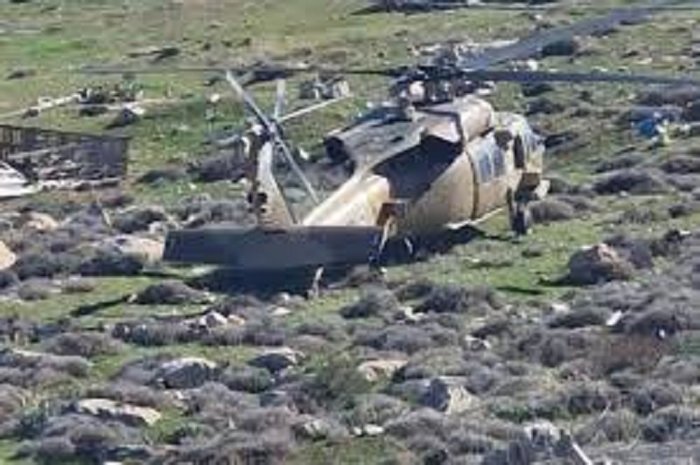 İsraildə hərbi helikopter qəzaya uğrayıb    | VİDEO   