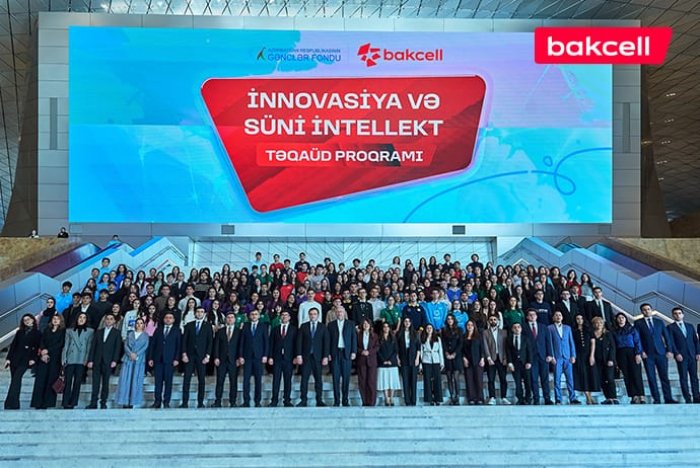 Bakcell və Gənclər Fondu “İnnovasiya və Süni İntellekt” üzrə təqaüd proqramını elan edir -    FOTOLAR     

