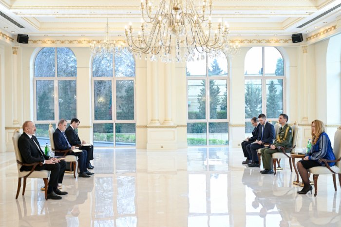  President Ilham Aliyev receives credentials of incoming ambassadors of several countries 