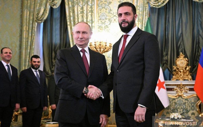   Ahmed Al Sharaa wird sich in Moskau mit Wladimir Putin treffen  