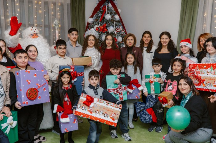 Uşaqlar üçün bayram şənliyi təşkil olunub  I FOTOLAR   
