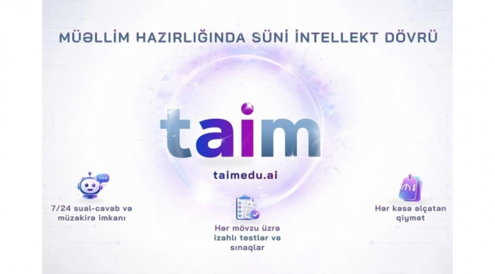 Müəllimlər üçün süni intellekt əsaslı platforma yaradılıb  
