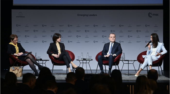 Ceyhun Bayramov Münxen Təhlükəsizlik Konfransı çərçivəsində panel müzakirələrində çıxış edib  
