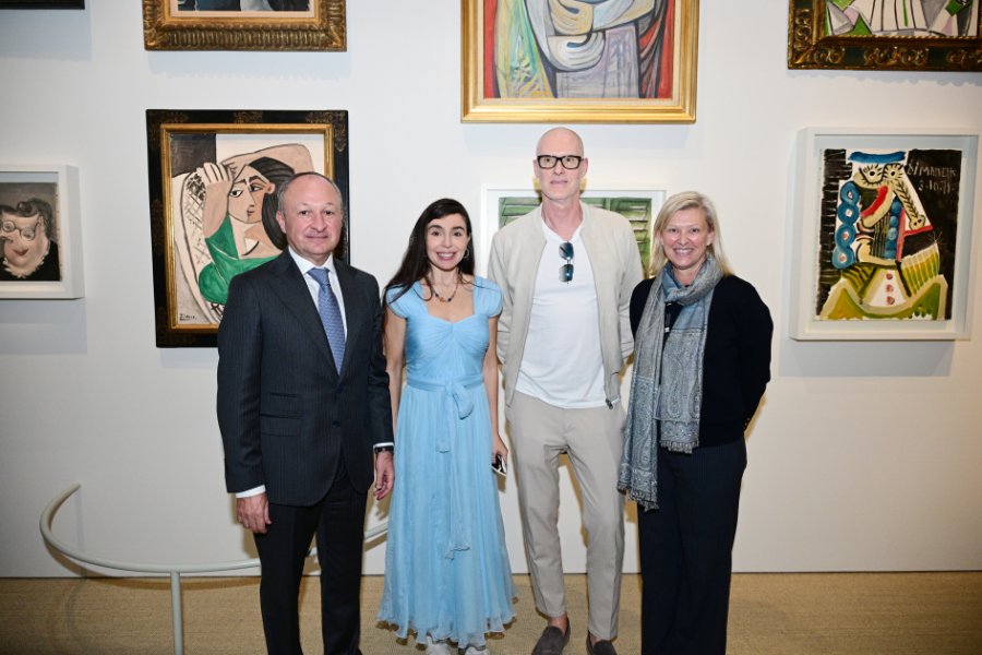   Leyla Aliyeva besucht das Louvre Abu Dhabi Museum und das Haus der abrahamitischen Familie  