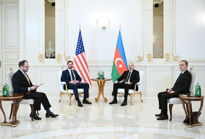 President of Azerbaijan Ilham Aliyev held limited-format meeting with U.S. Vice President