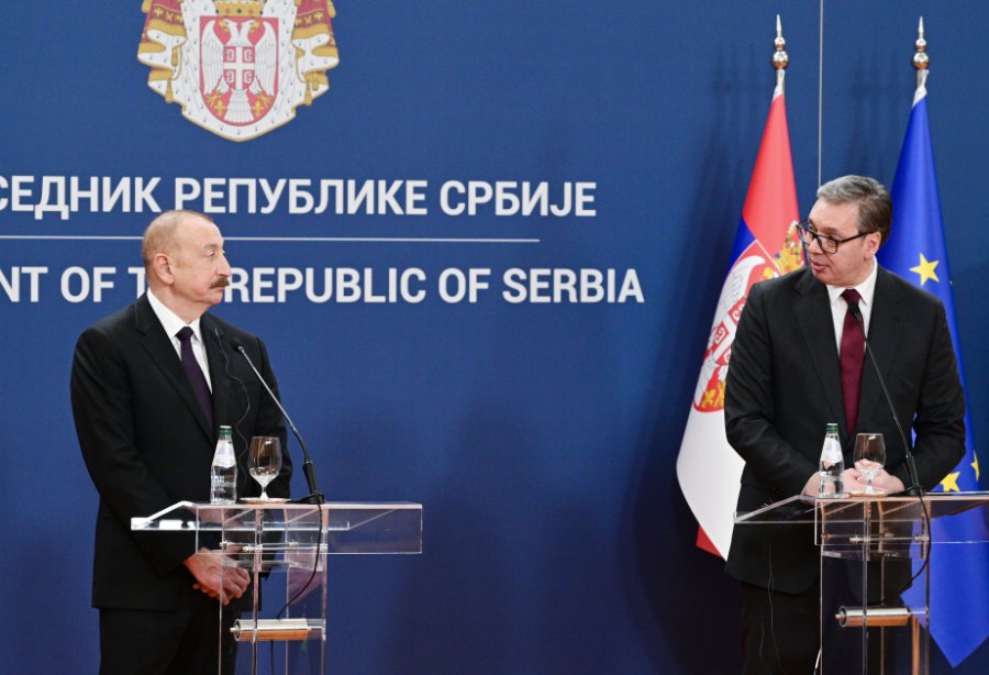     Vučić:   Die aus dem aserbaidschanischen Bezirk Zira exportierten Agrarprodukte sind sehr lecker  