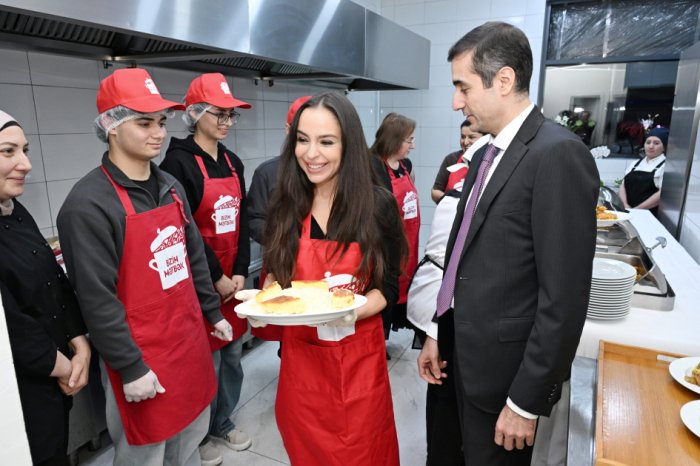 Leyla Əliyeva Qubada iftar məclisində iştirak edib