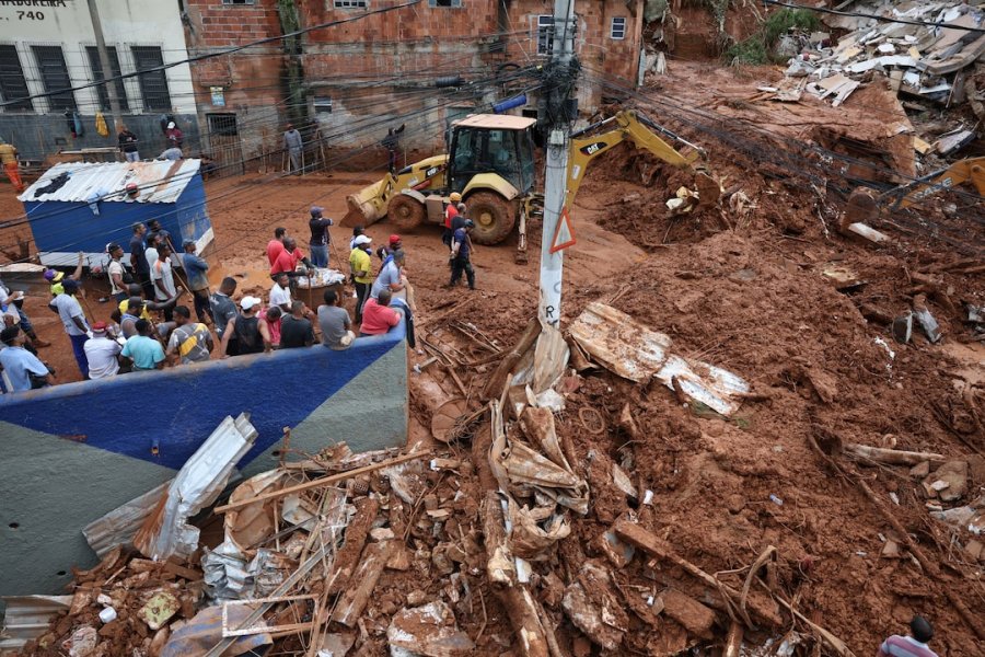 At least 30 dead after heavy rains hit southeastern Brazil