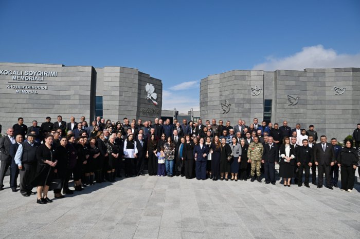  Prezident Xocalı Soyqırımı Memorialının açılışında  I YENİLƏNİB-FOTO  