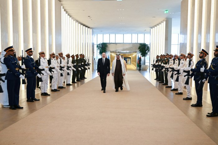   President Ilham Aliyev arrives in United Arab Emirates  