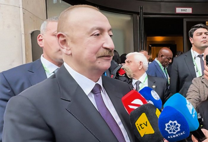   President: Azerbaijan today is a country essential to both East and West  