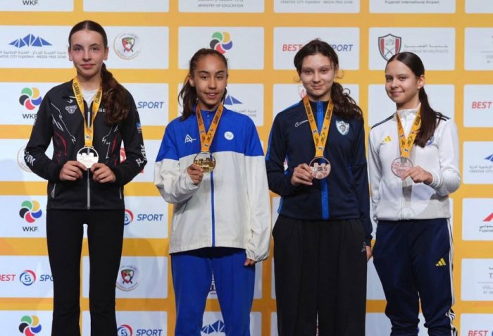 Azerbaijani karate fighter shines in UAE tournament