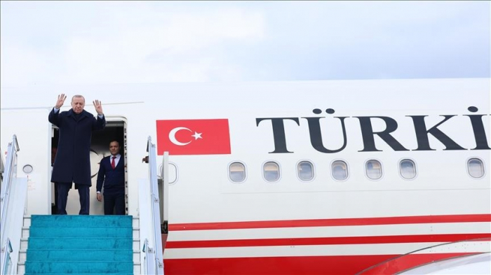 Turkish president arrives in Ethiopia on official visit